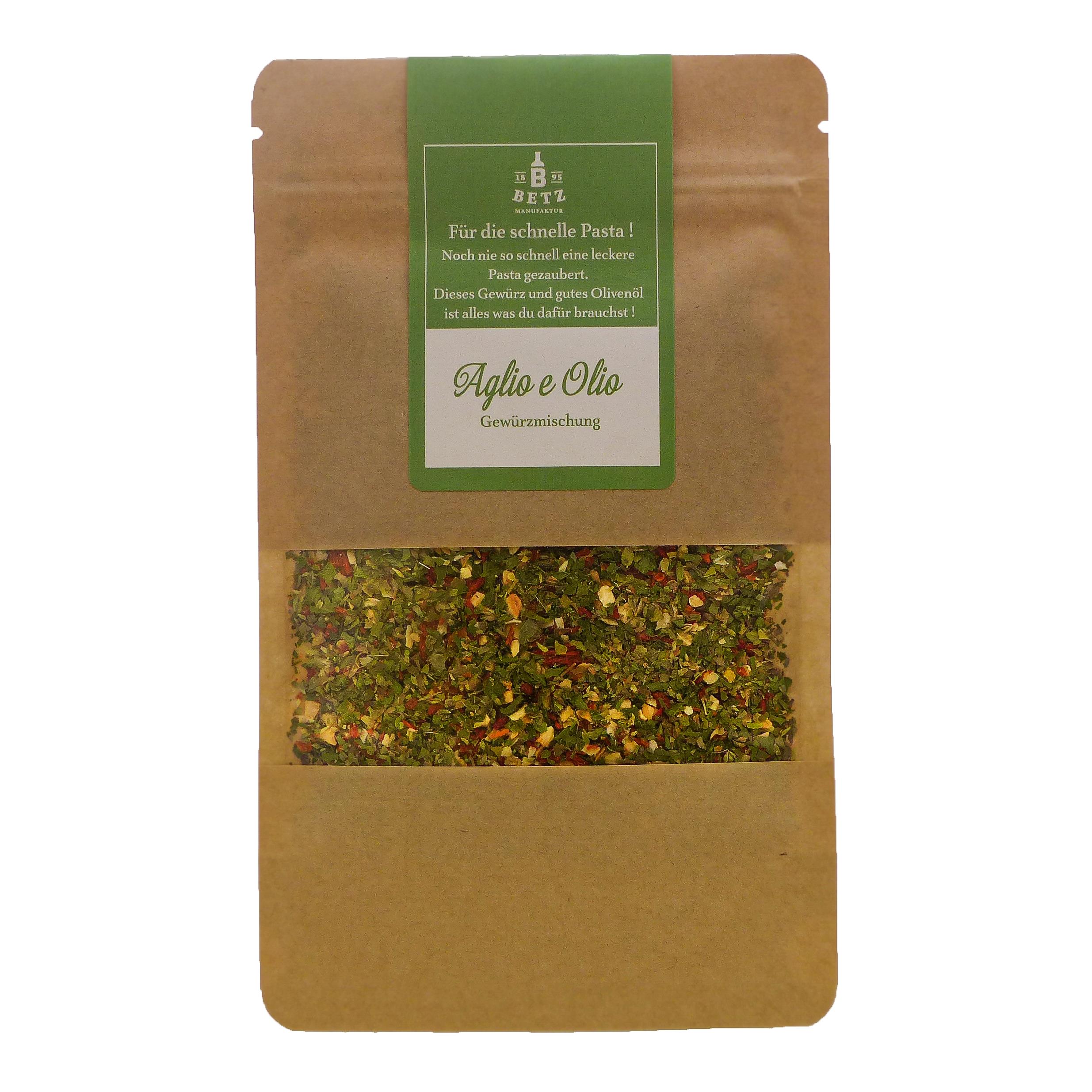 Aglio Olio Gewürzmischung in Mailingtüte, 15 g
