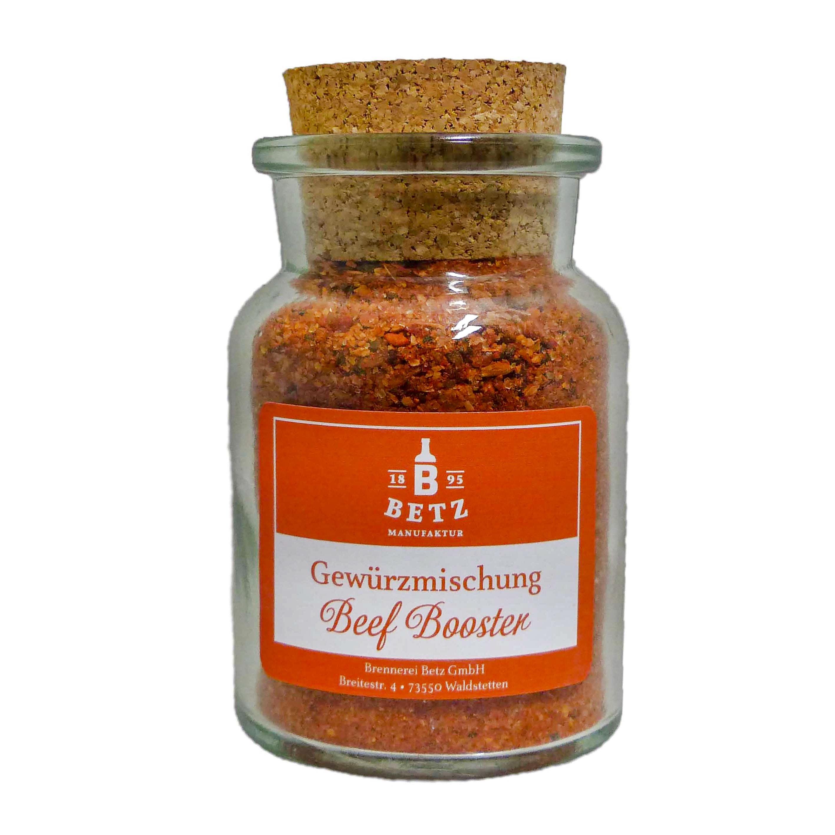 Beef Booster Gewürzmischung im Korkenglas, 120 g