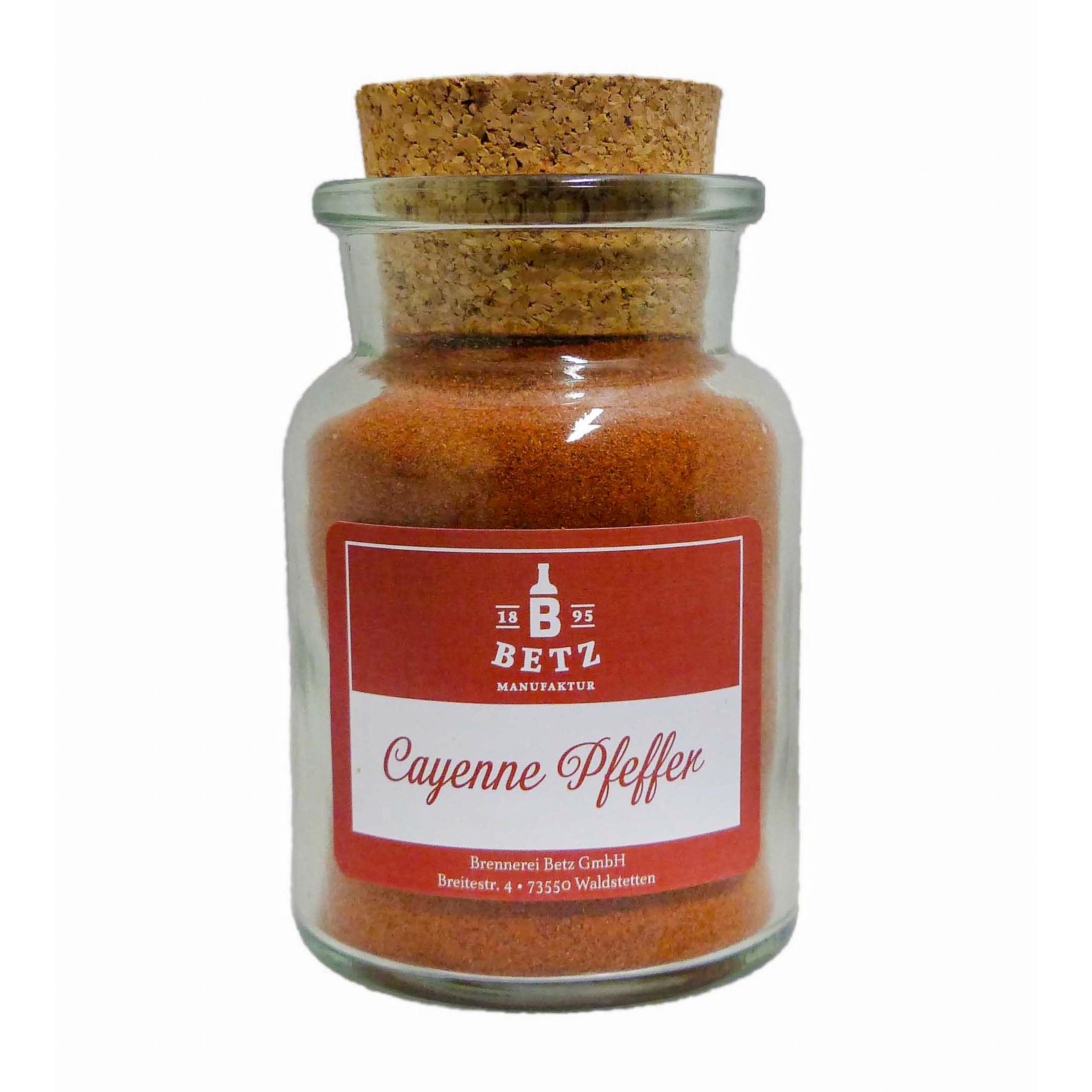 Cayennepfeffer im Korkenglas, 70 g