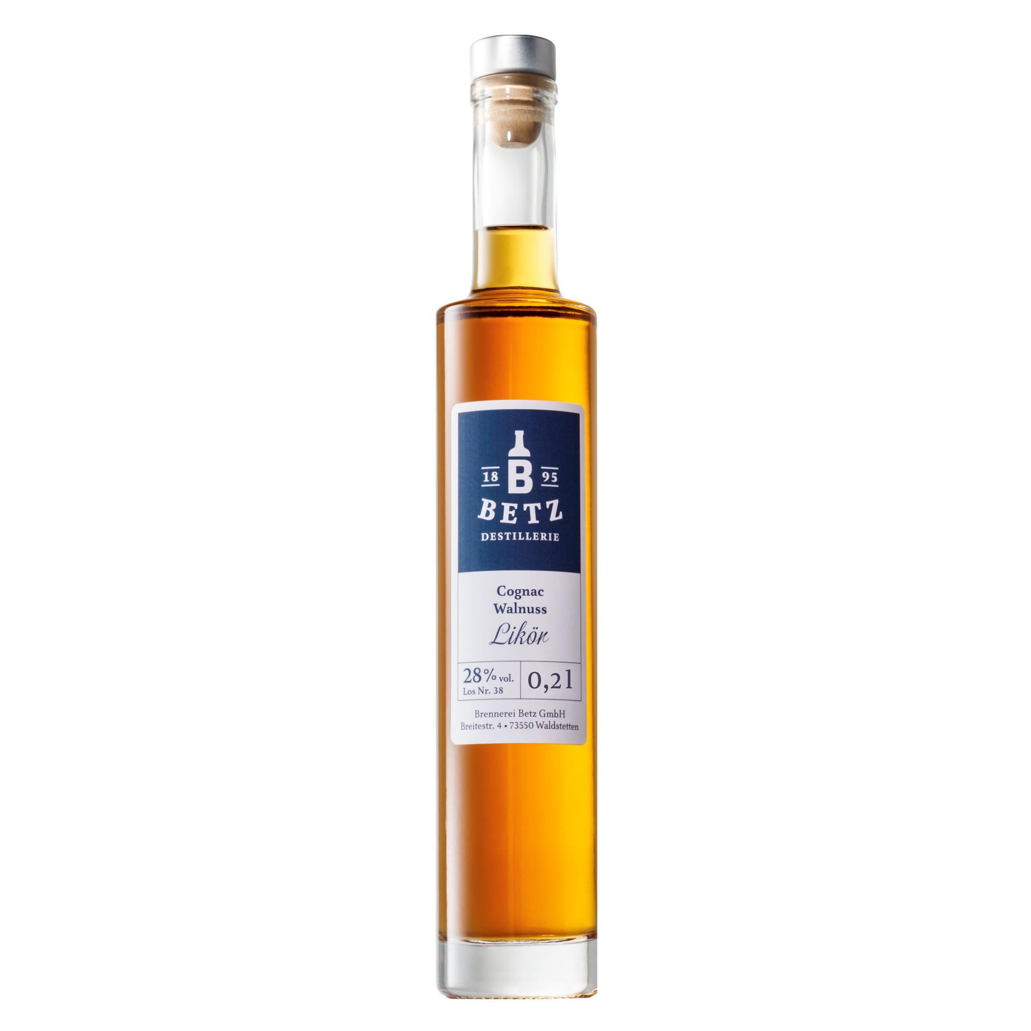 Cognac-Walnuss-Likör 0,2 l in Flasche Atlantis, 28 % vol.