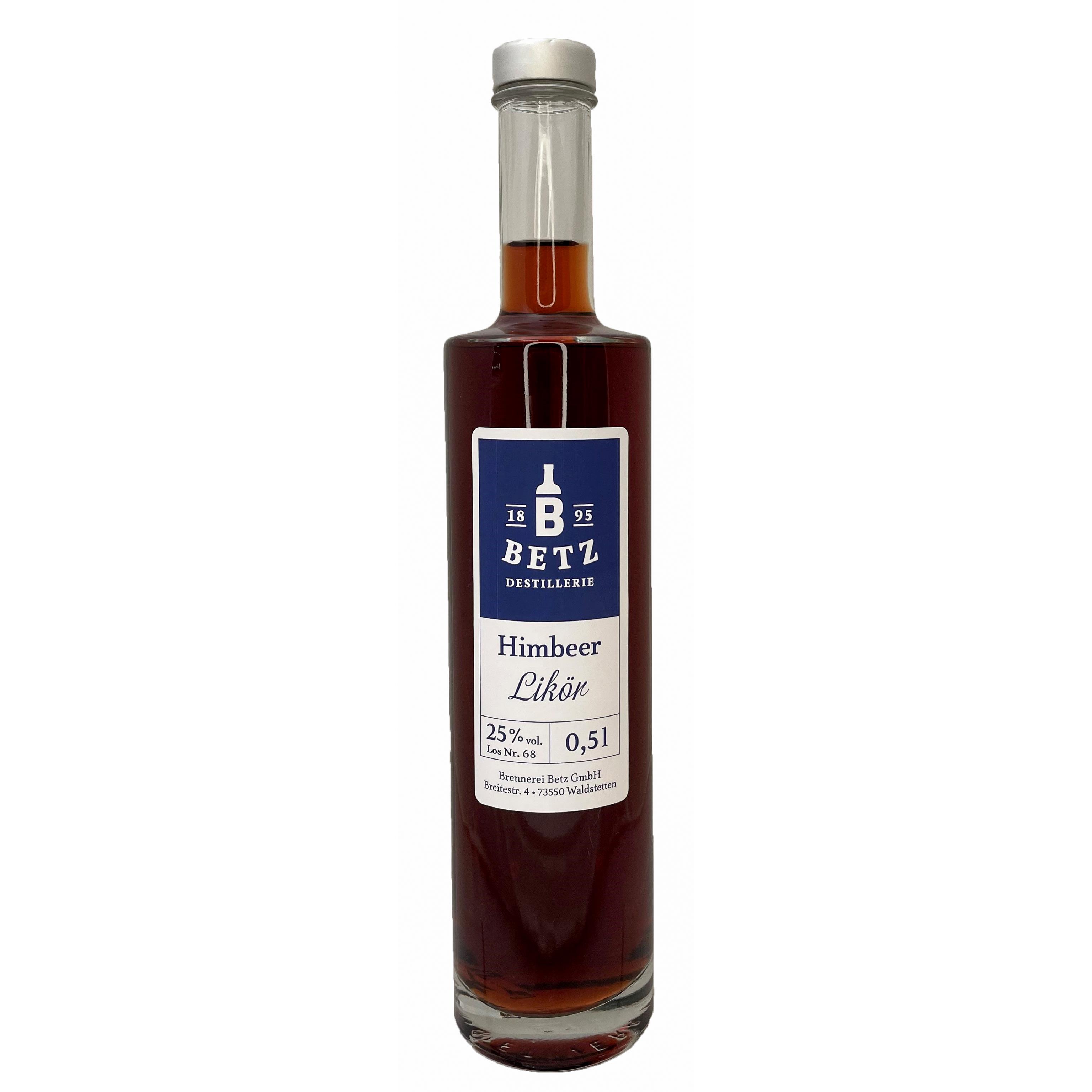 Himbeerlikör 0,5 l in Flasche Atlantis, 25 % vol.