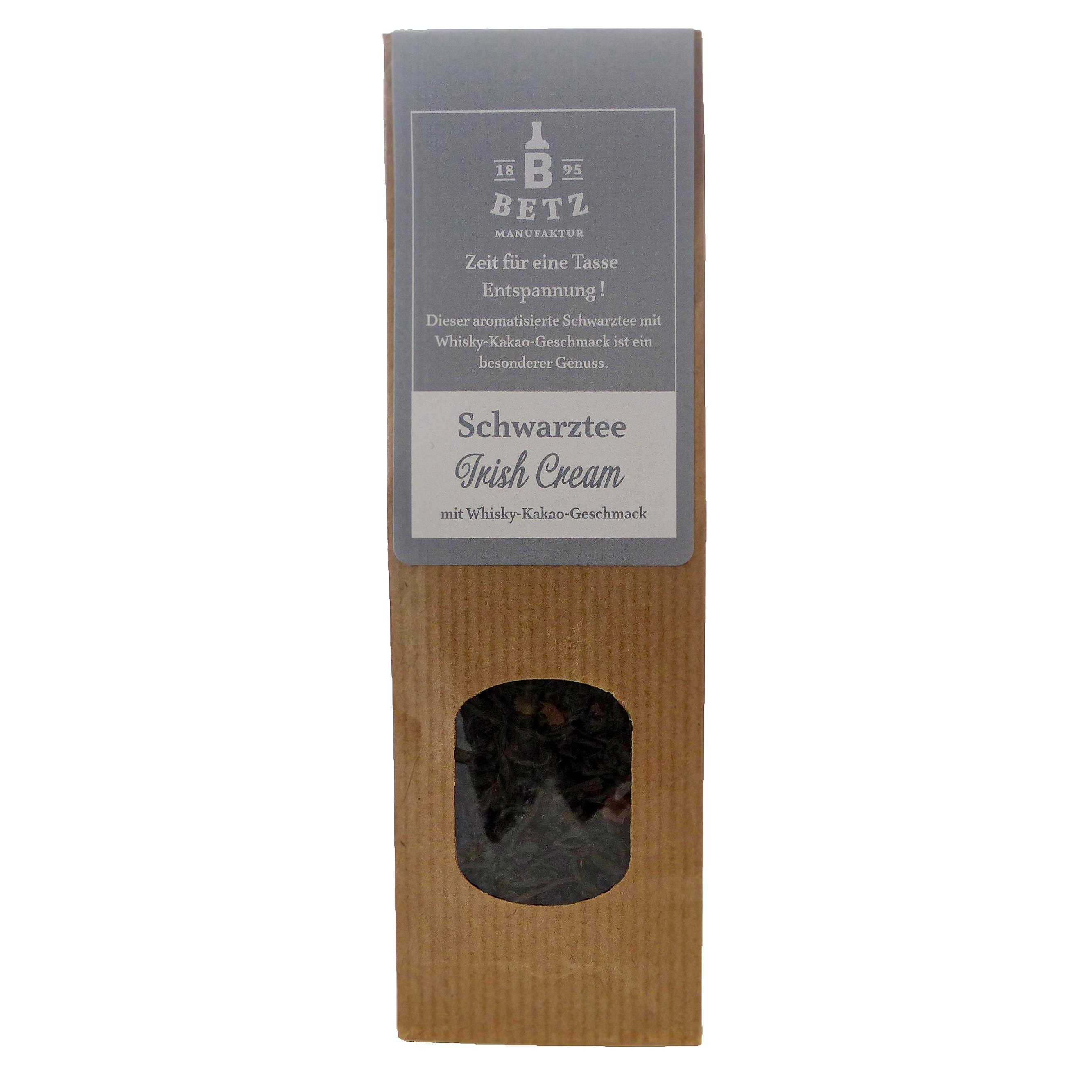 Schwarzer Tee ´Irish Cream´, 50 g in Präsentkartonage