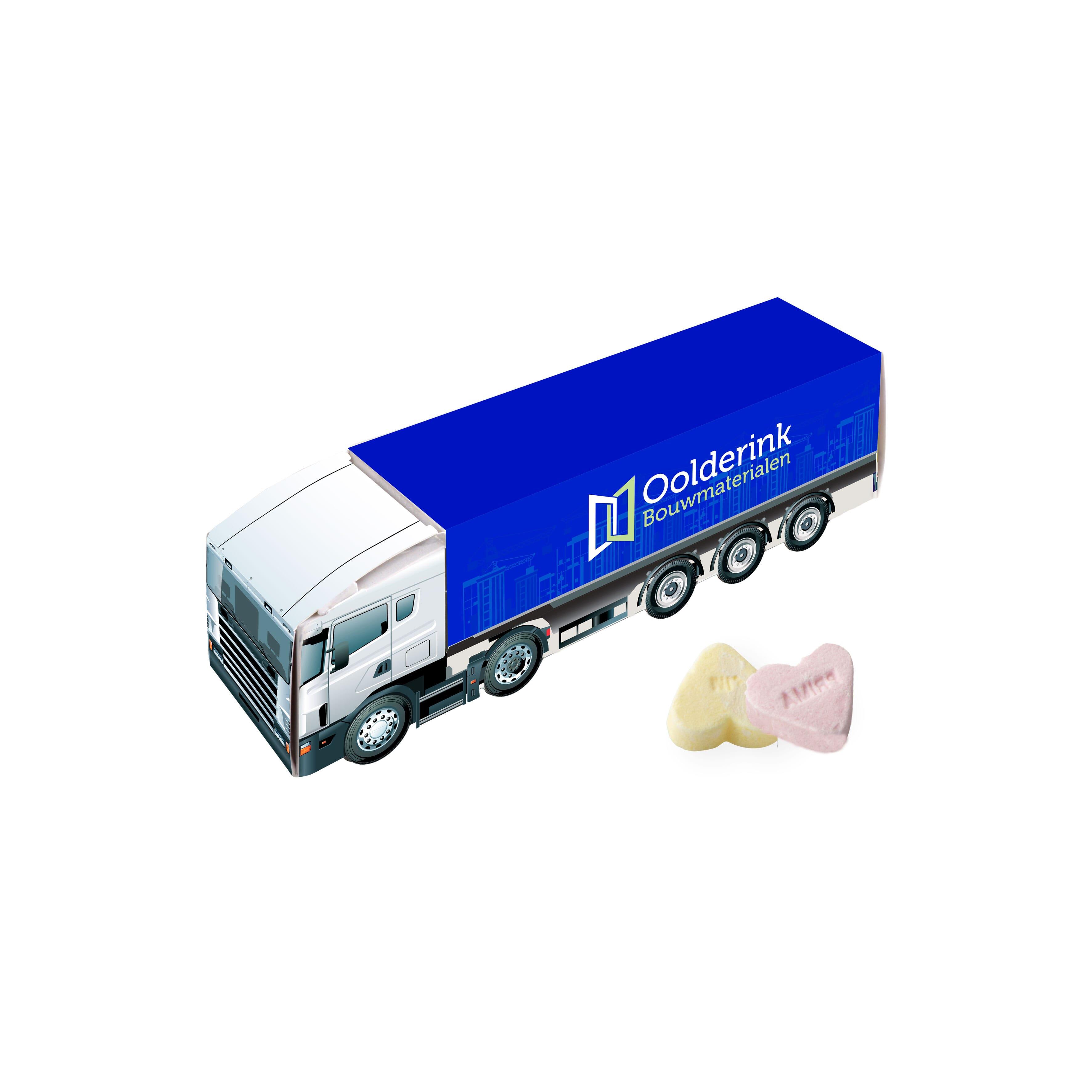 Medium LKW mit Fruchtherzen