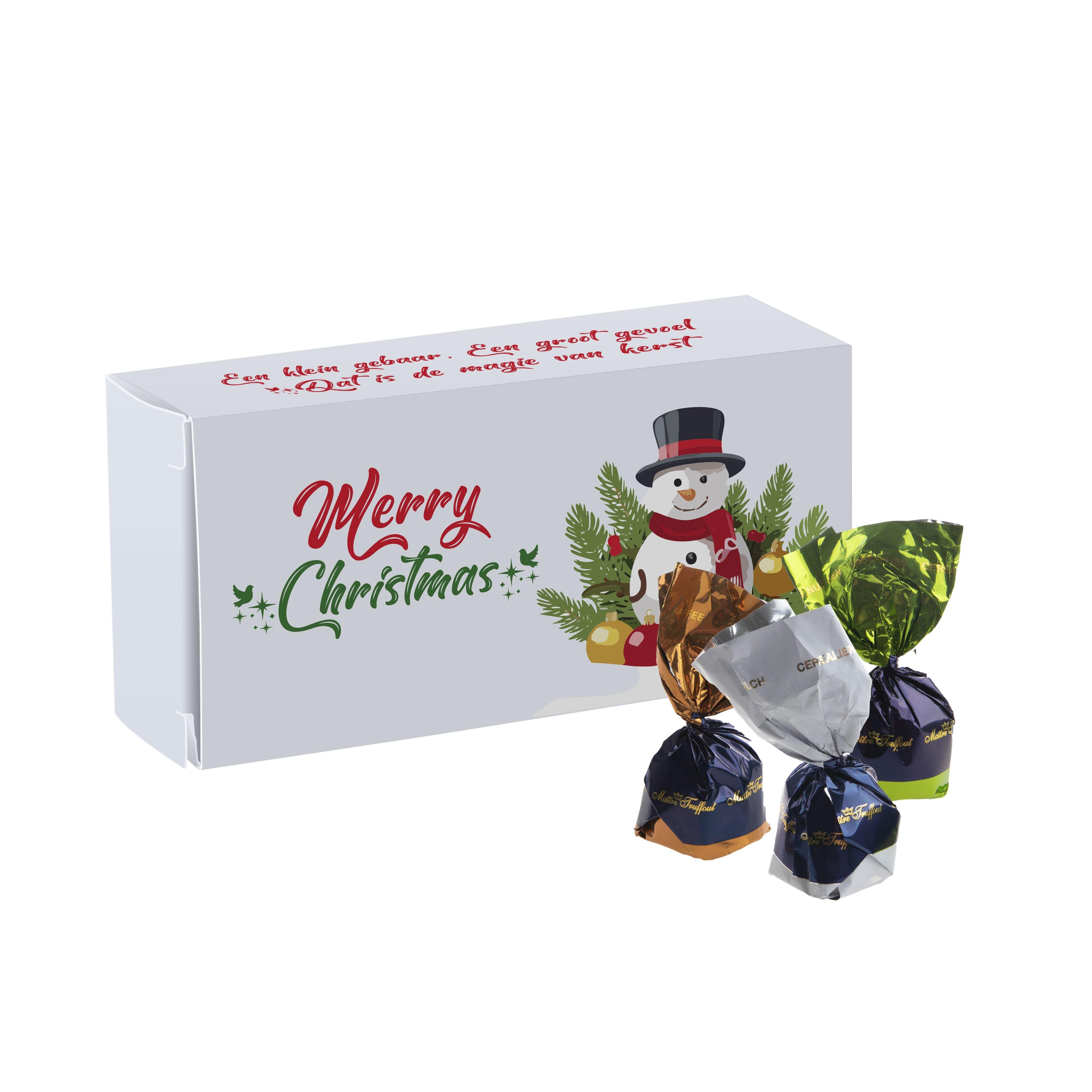 Box mit 4 Schokoladenpralinen
