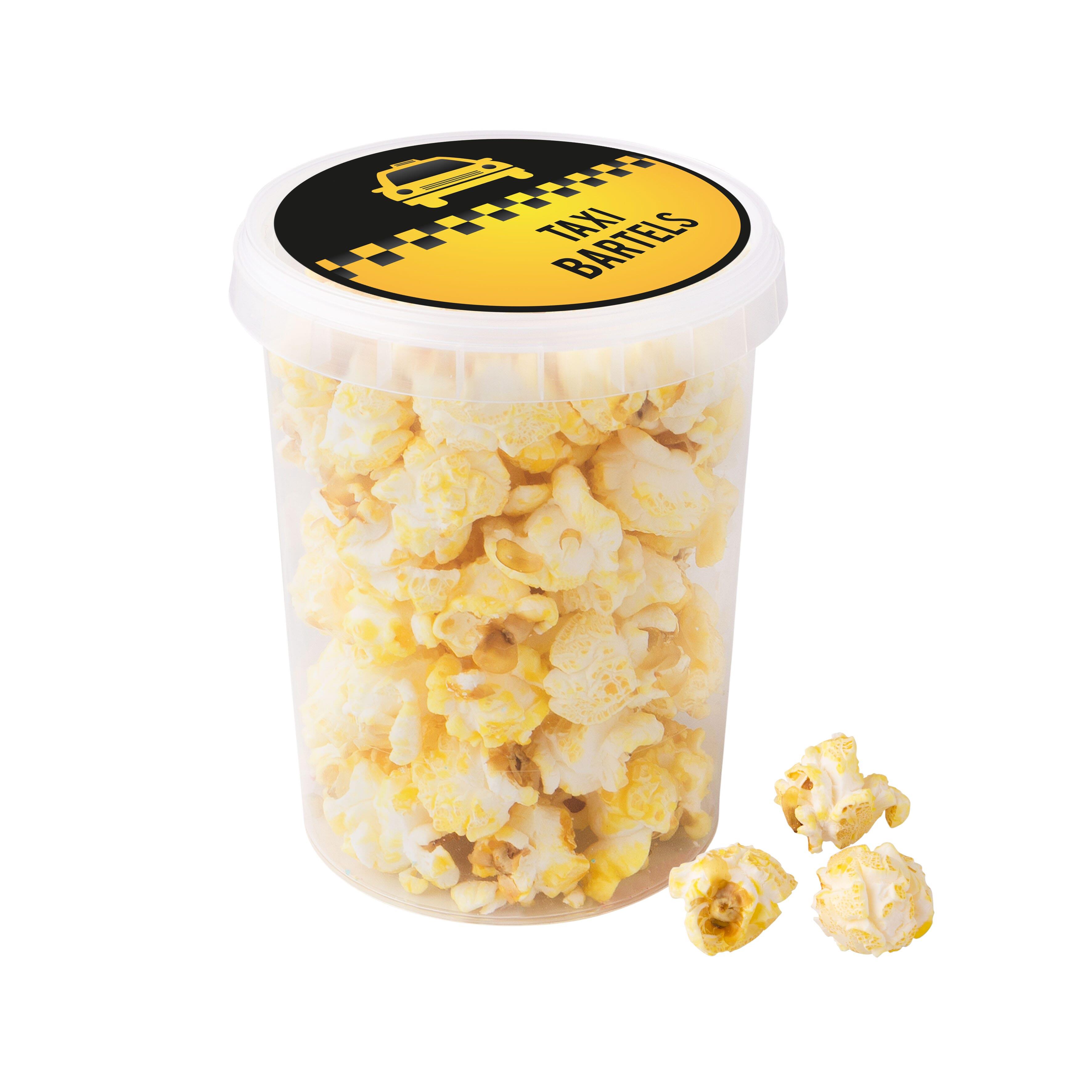 Kleiner Eimer mit Popcorn