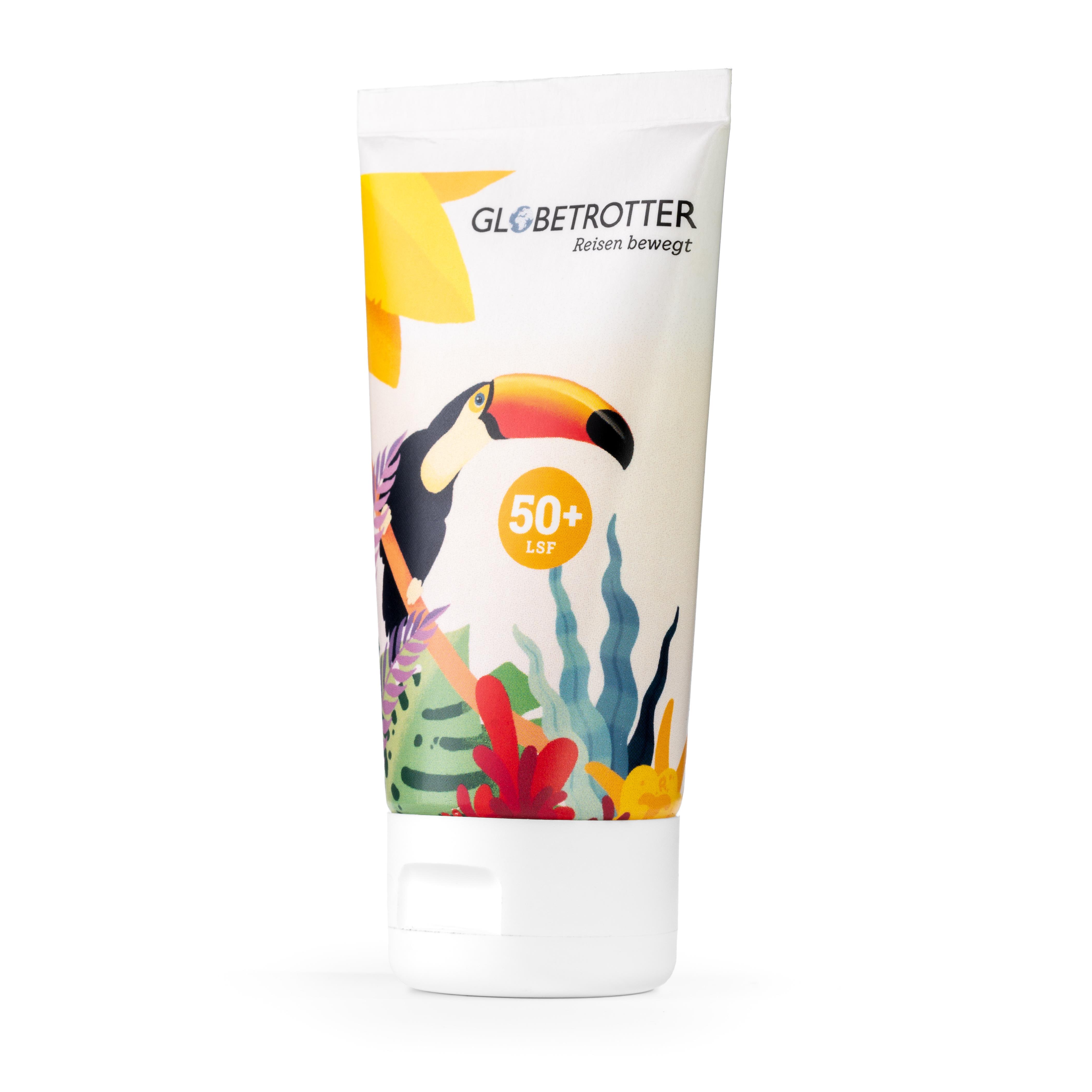 50ml Papier Tube - Sensitiv Sonnenmilch LSF 50