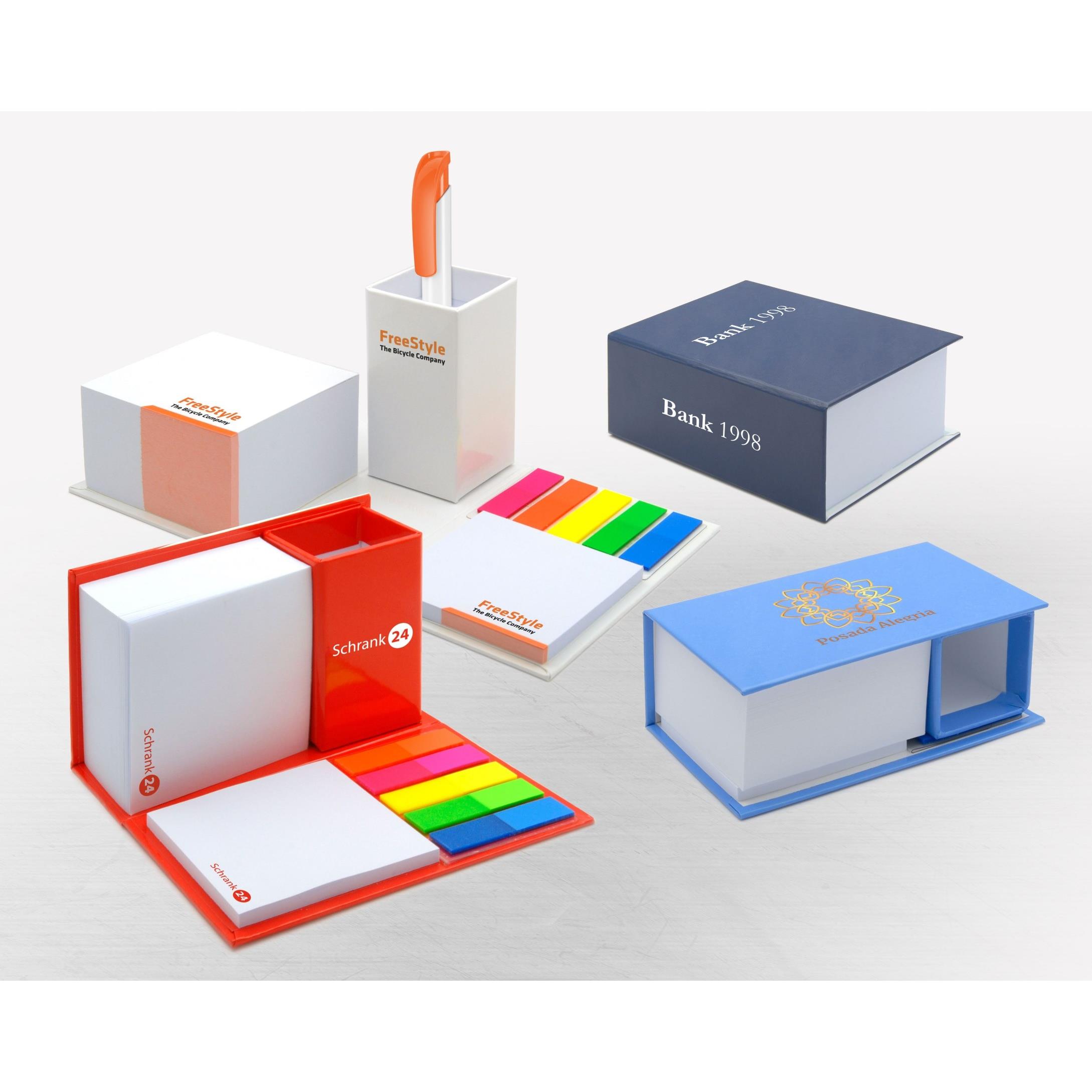 C-BOX - Notizzettel, Hafnotizen,Index + Stiftebox