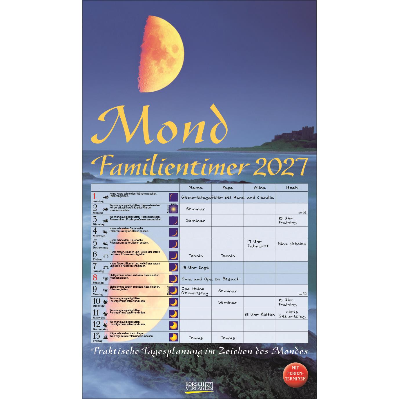 Mond-Familientimer